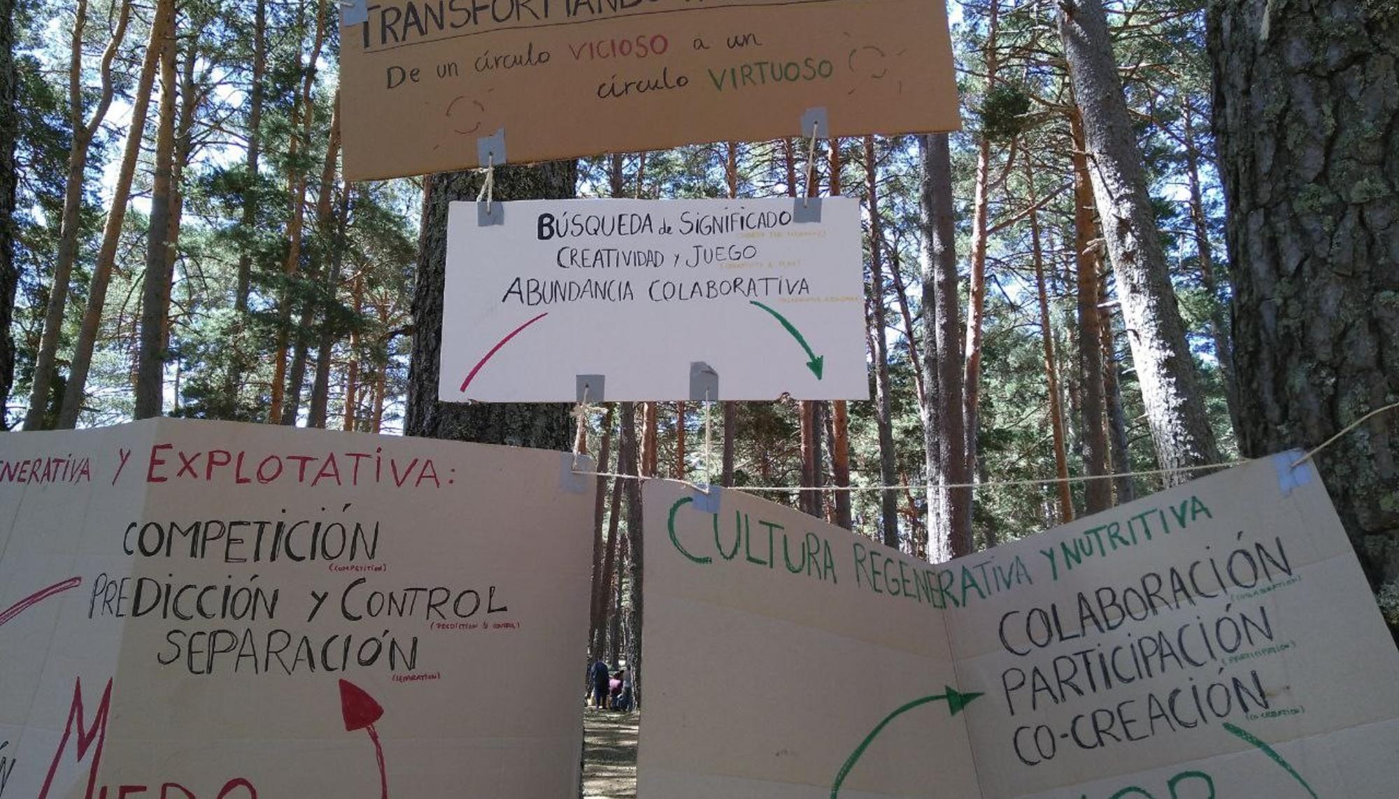 Carteles encuentro Sobremesa